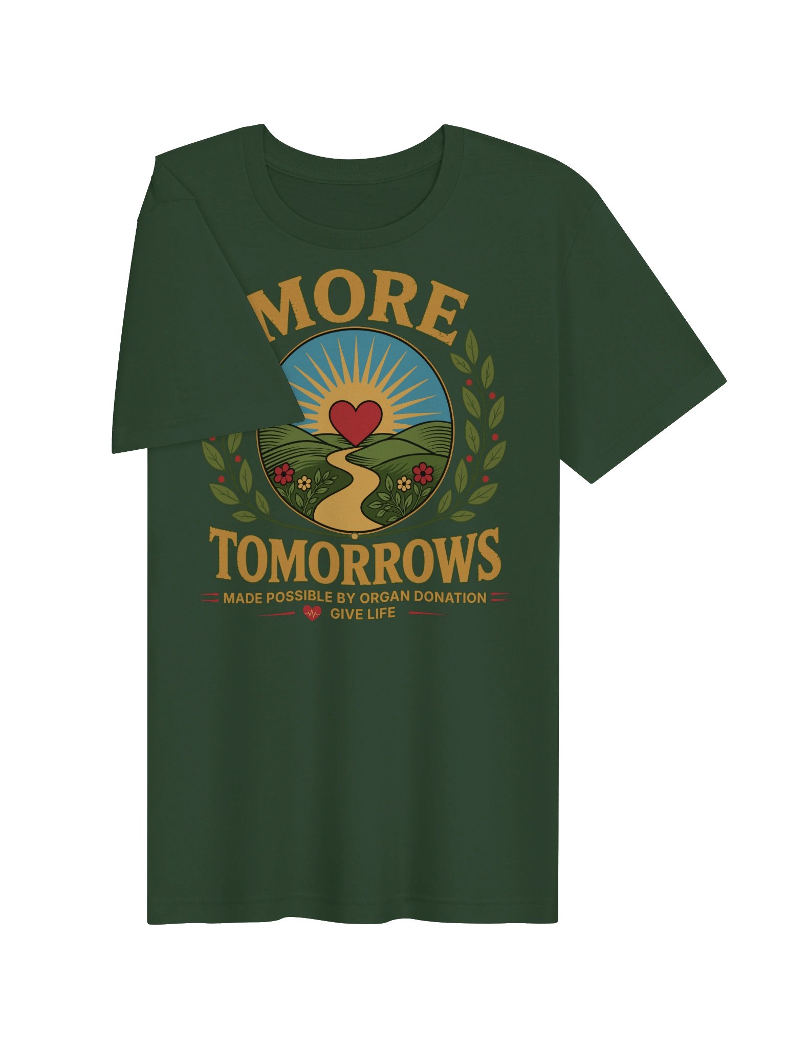More Tomorrows Organ Donation T-Shirt product image (9)