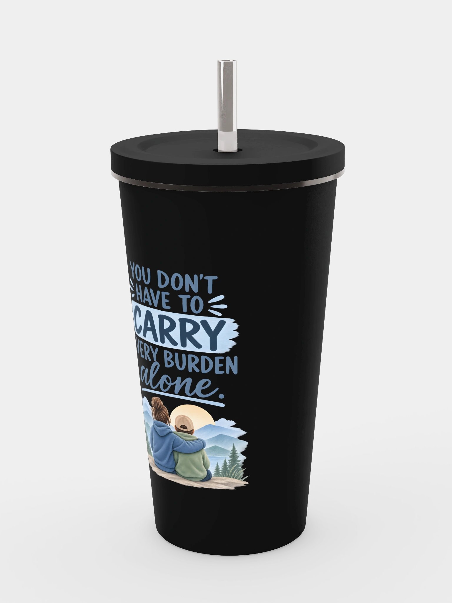 You Don't Have to Carry Every Burden Alone Tumbler product image (5)