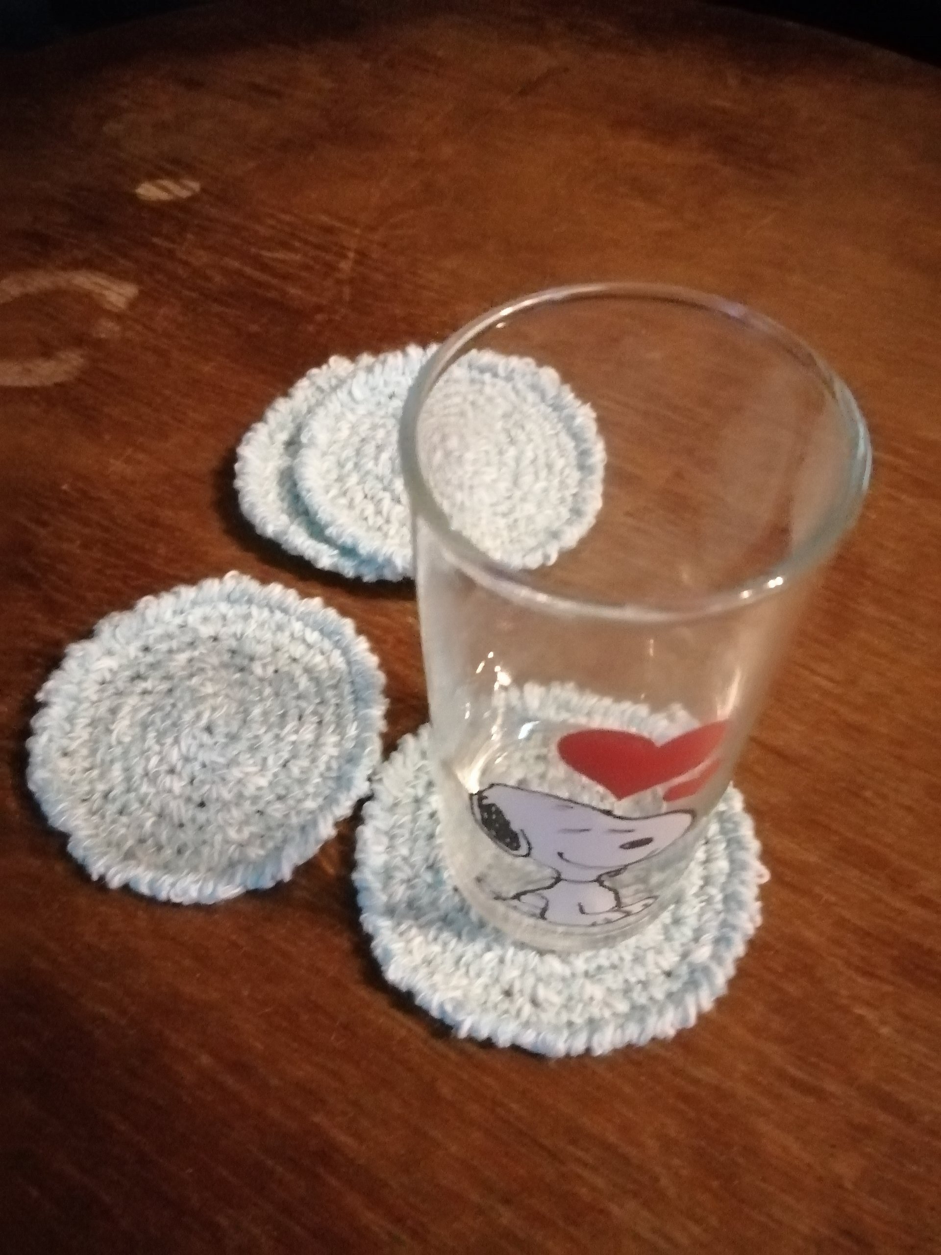 4 Handmade Coasters - Crochet product image (3)