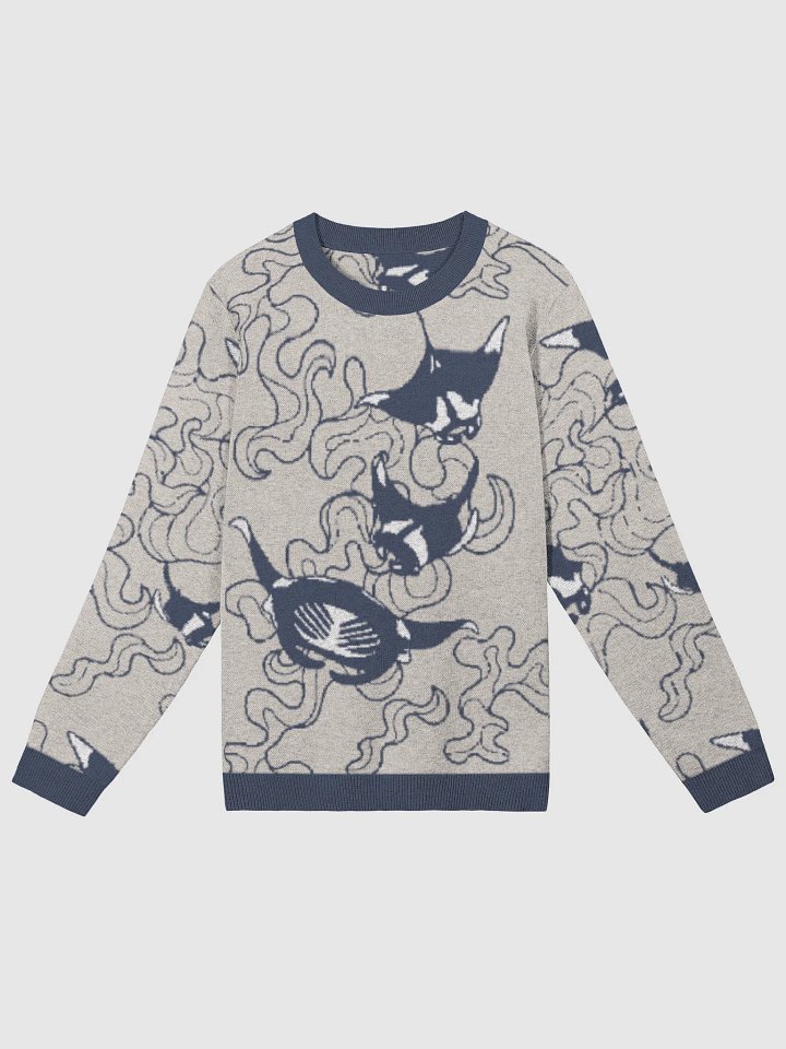 Knitted Manta Crewneck Sweater product image (1)
