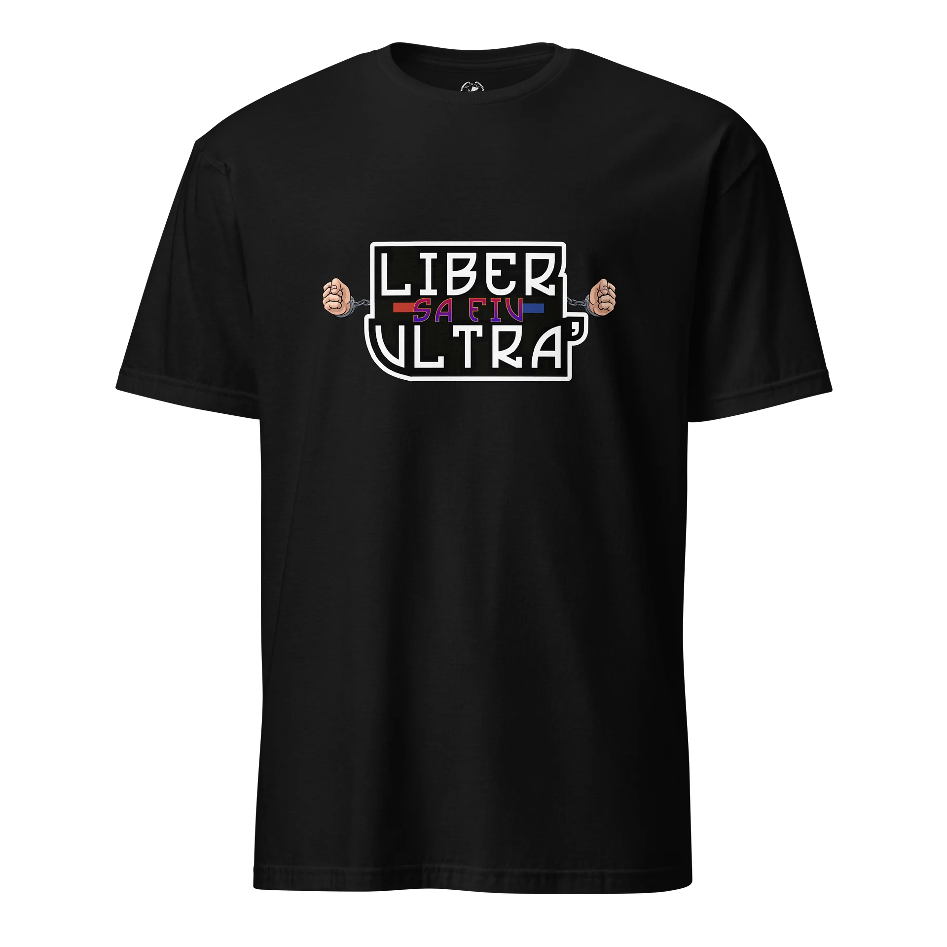 Tricou Liber să Fiu Ultra' || Roșu și albastru product image (1)