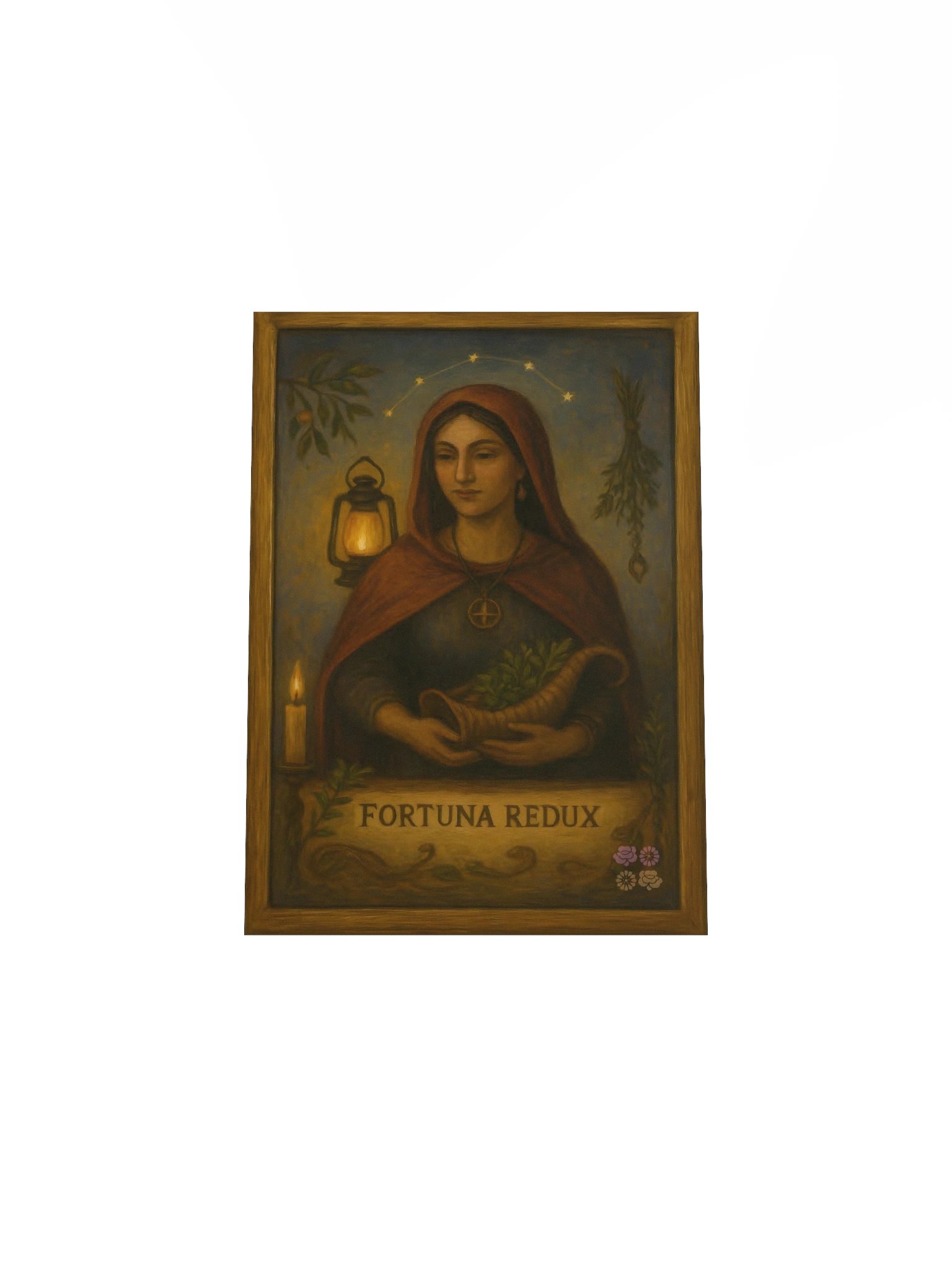 Goddess Fortuna Redux Folk Art Mini-Poster product image (4)