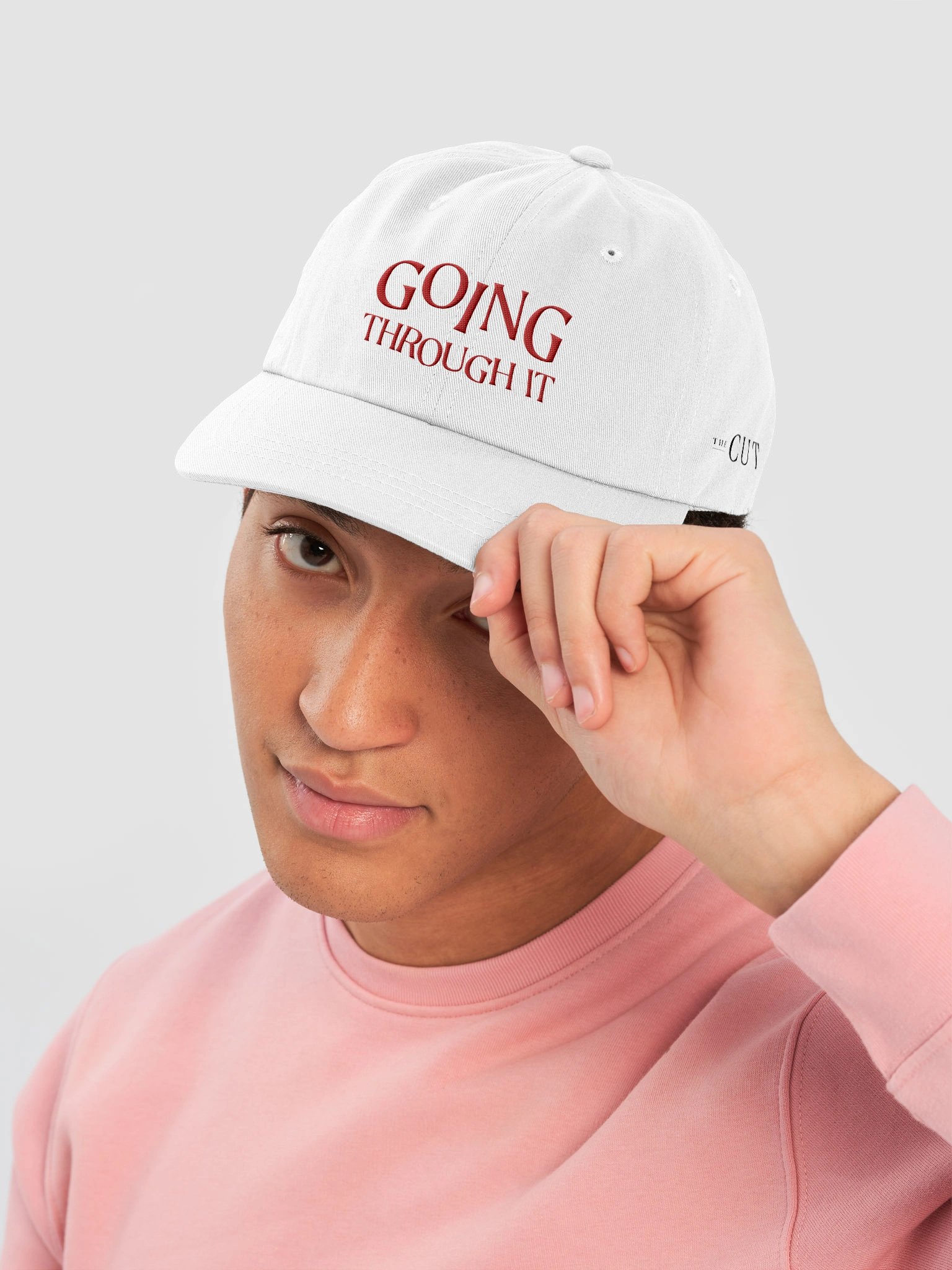 Going Through It Hat - White product image (5)