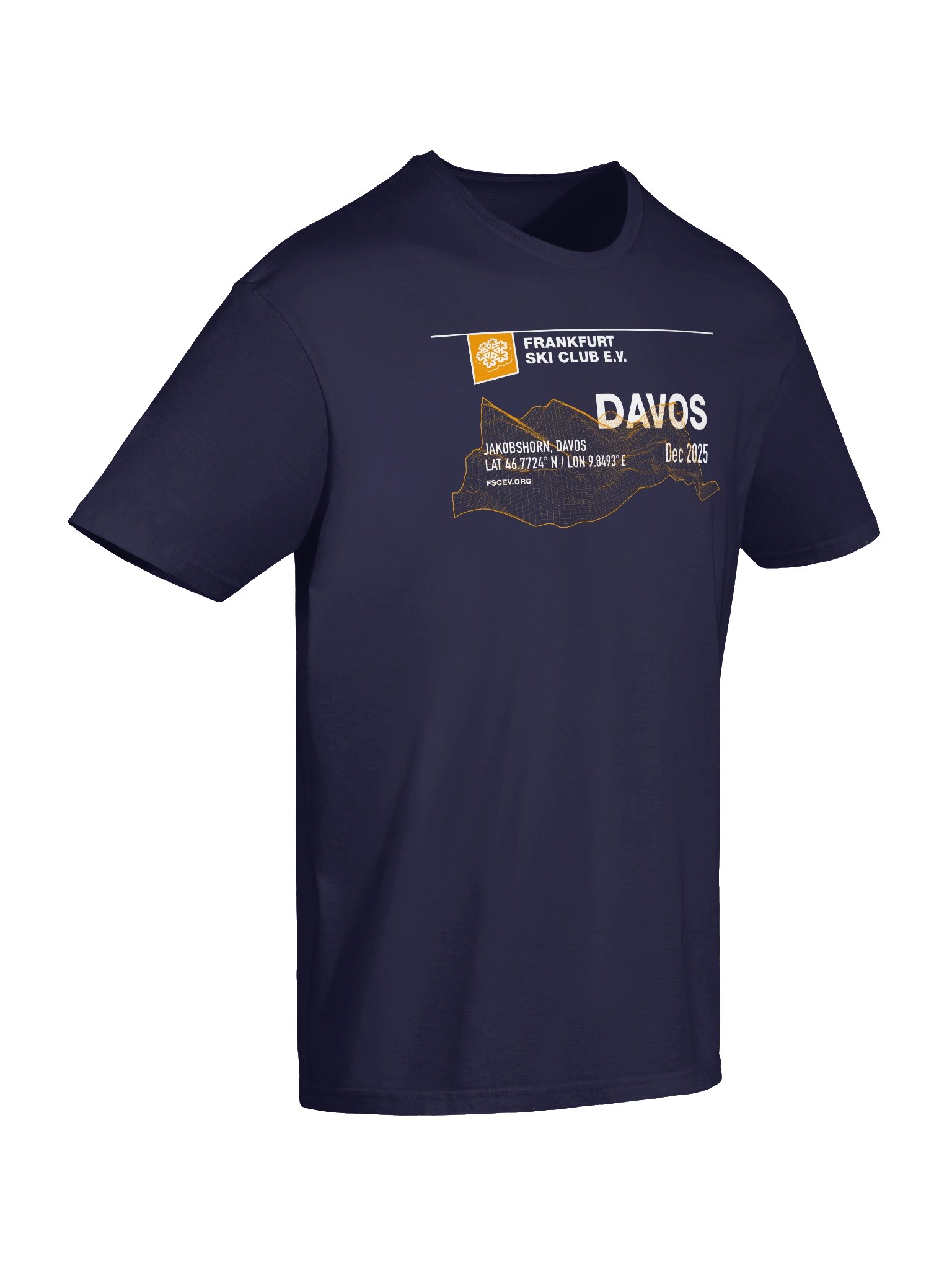 Davos / Jakobshorn Coordinates (front only print) product image (4)