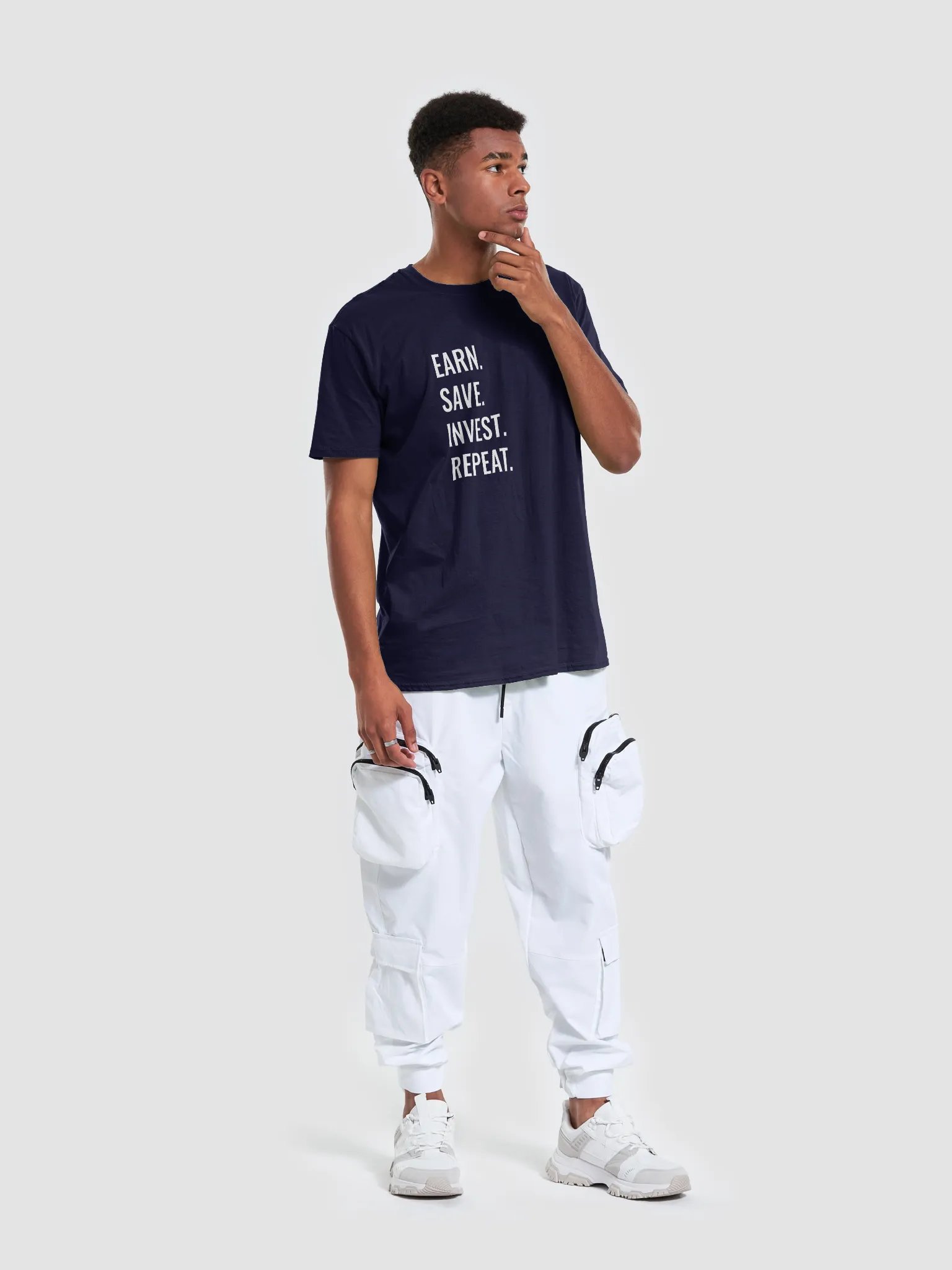 Earn. Save. Invest. Repeat. T-Shirt product image (62)
