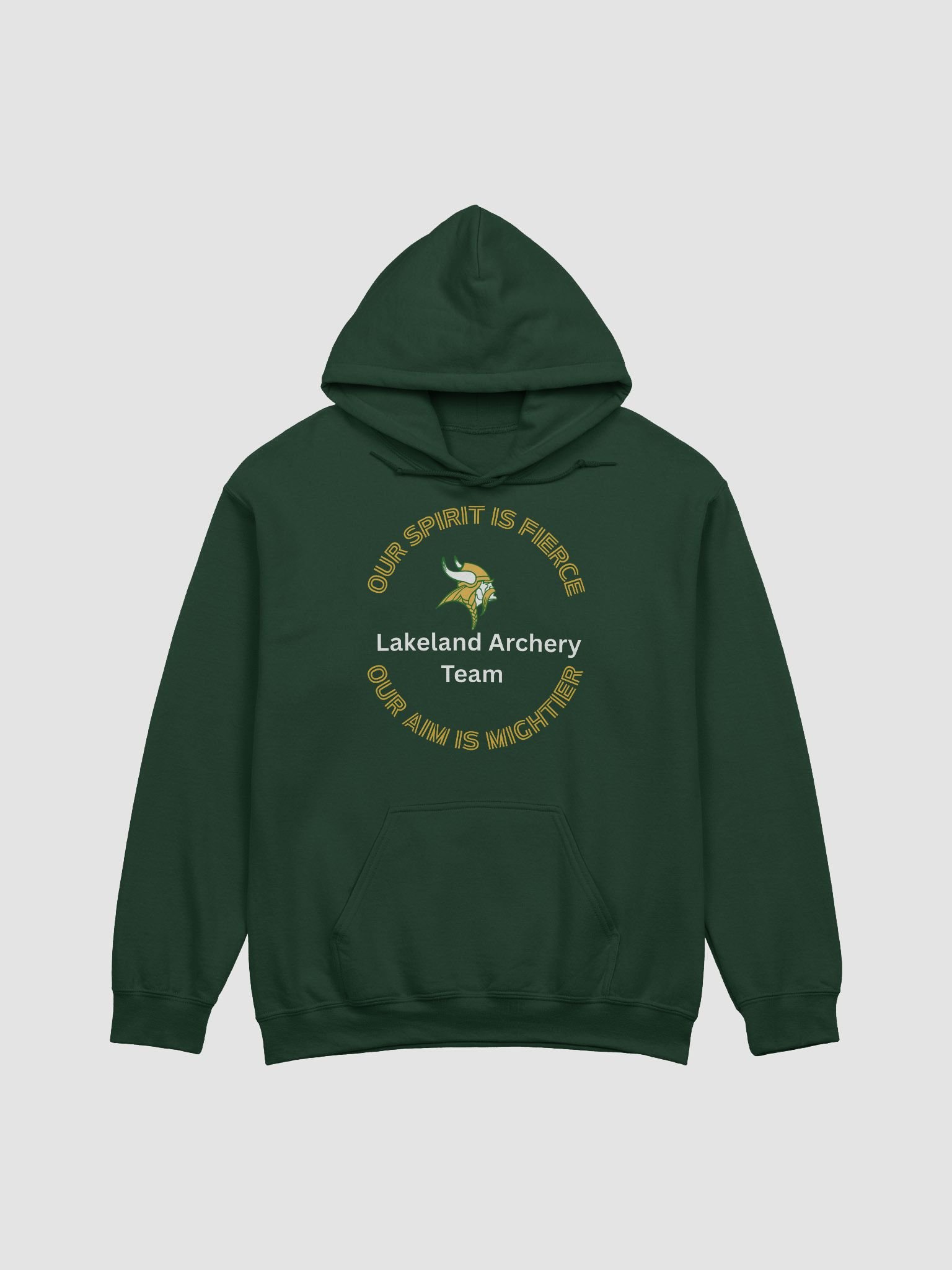 Our Spirit is Fierce, Our Aim is Mightier - Lakeland R-3 Archery Hoodie product image (2)