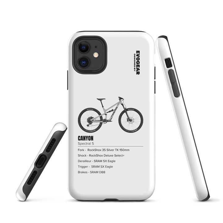 White Canyon Spectral 5 iPhone Case product image (1)