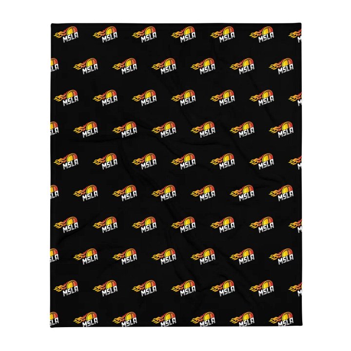 MSLA Logo Throw Blanket product image (2)