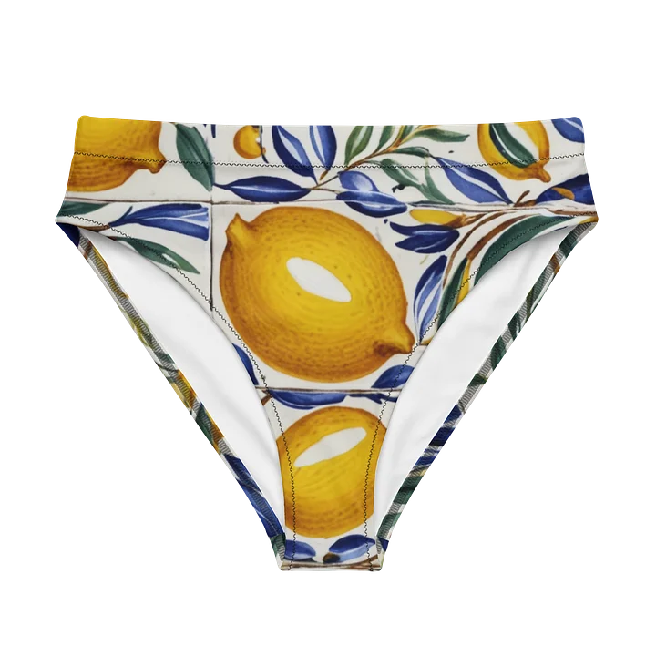 The Amalfi Citrus High-Waist Bikini Bottoms - MIX & MATCH ITEM product image (1)