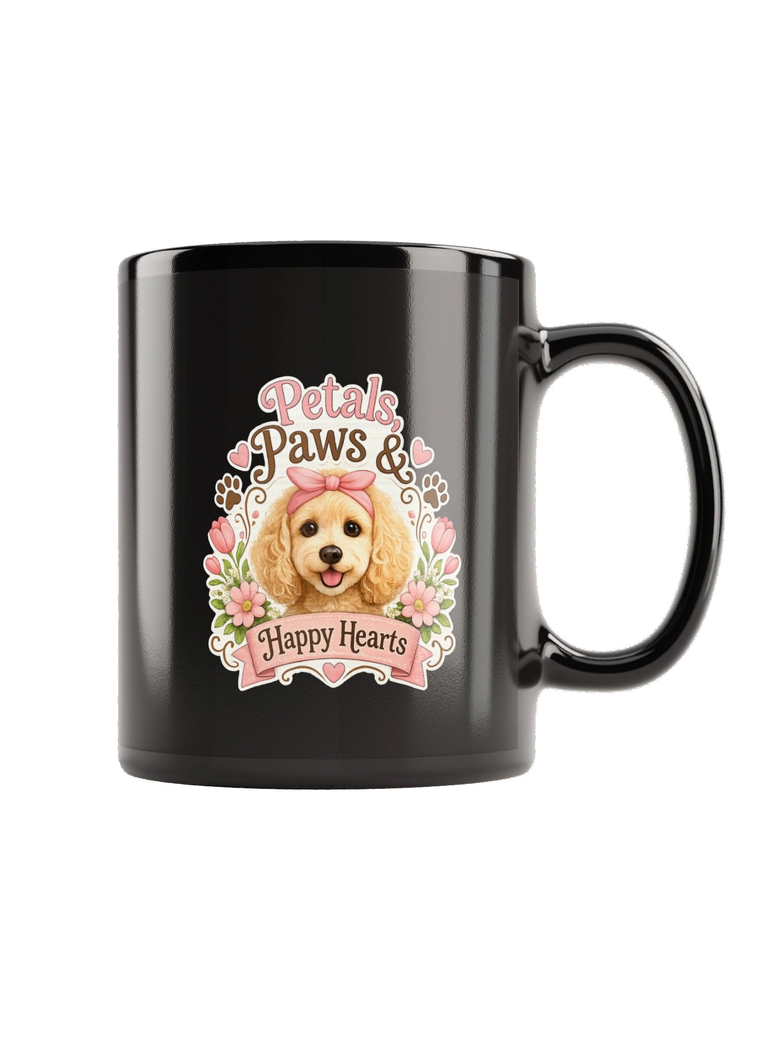 Petals, Paws & Happy Hearts Mug product image (3)