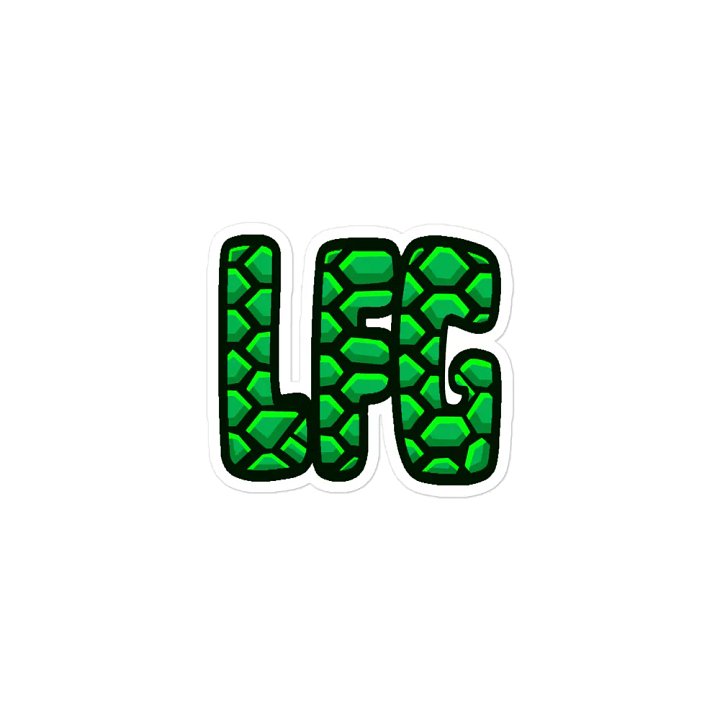LFG Die-Cut Magnet product image (1)