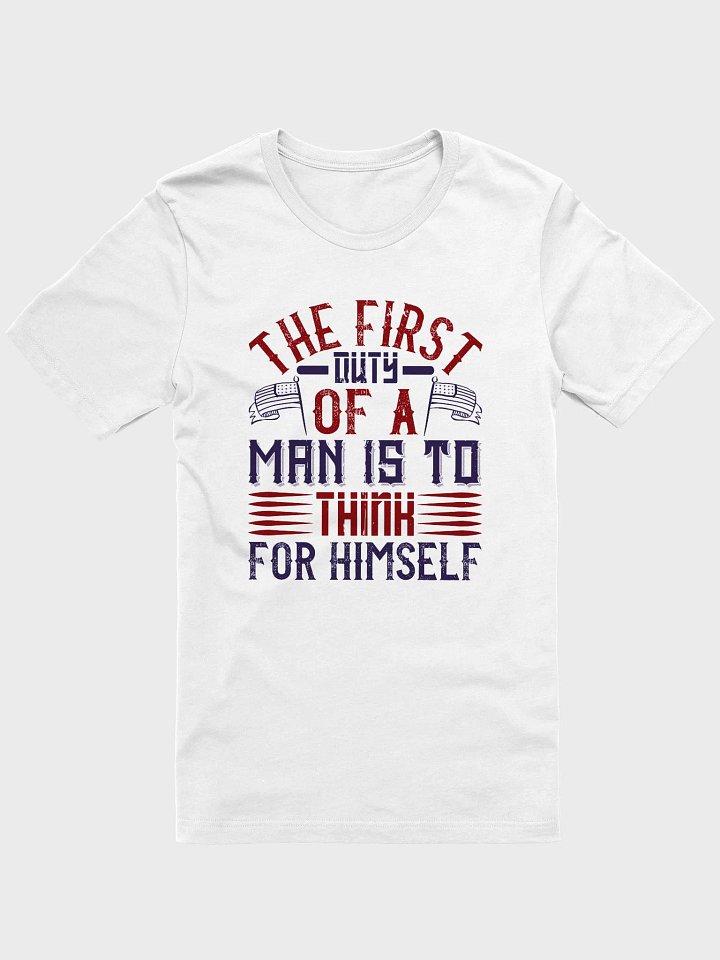 Patriotic Thinker Tee product image (1)