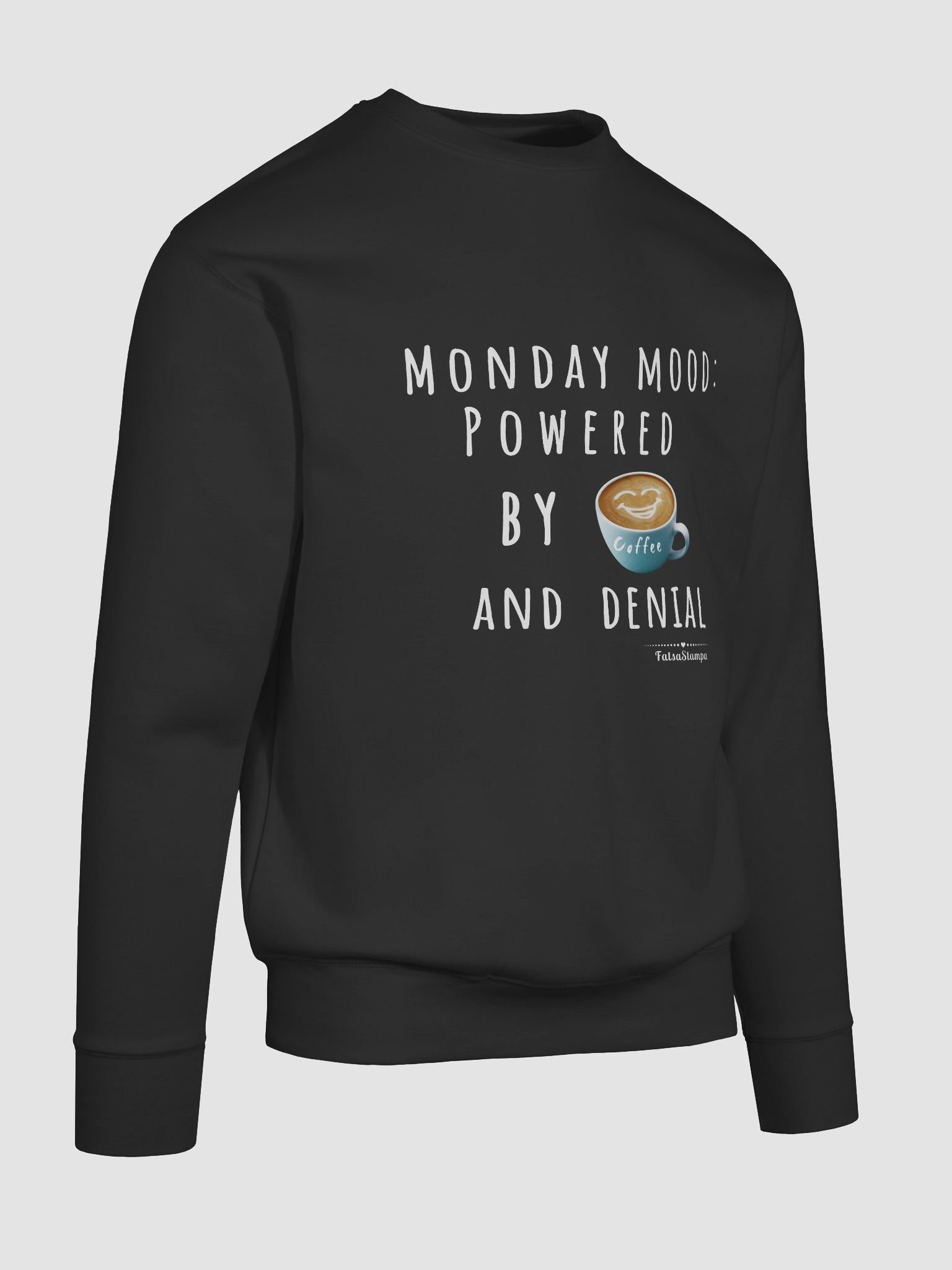 Monday Mood Funny coffee Premium Sweatshirt product image (10)