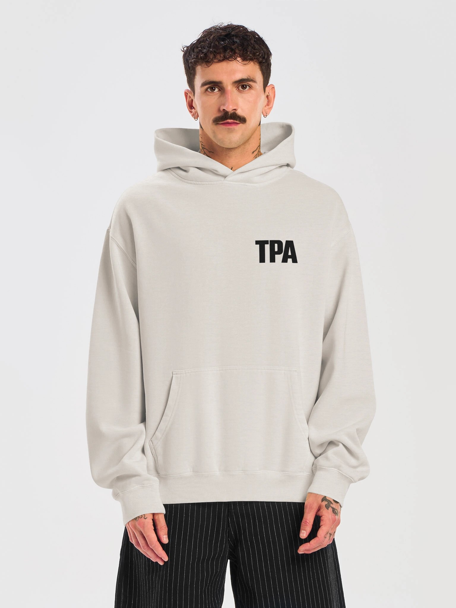 Heavyweight Signature Hoodie - Faded Cream product image (5)