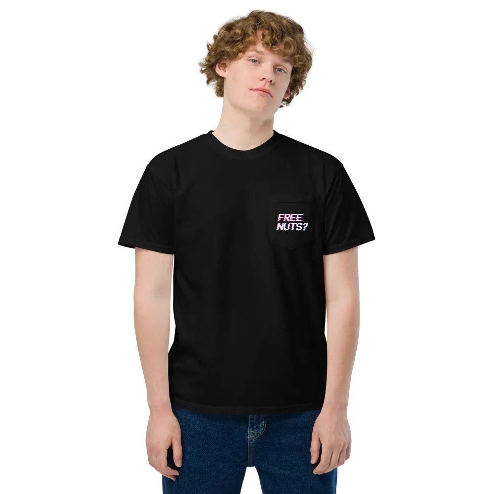 Free Nuts? Pocket Tee product image (8)