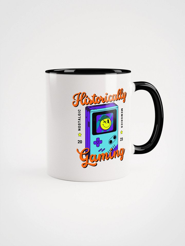 Historically Gaming Retro Gaming Mug – Gamer Coffee Cup (11oz Ceramic) product image (1)