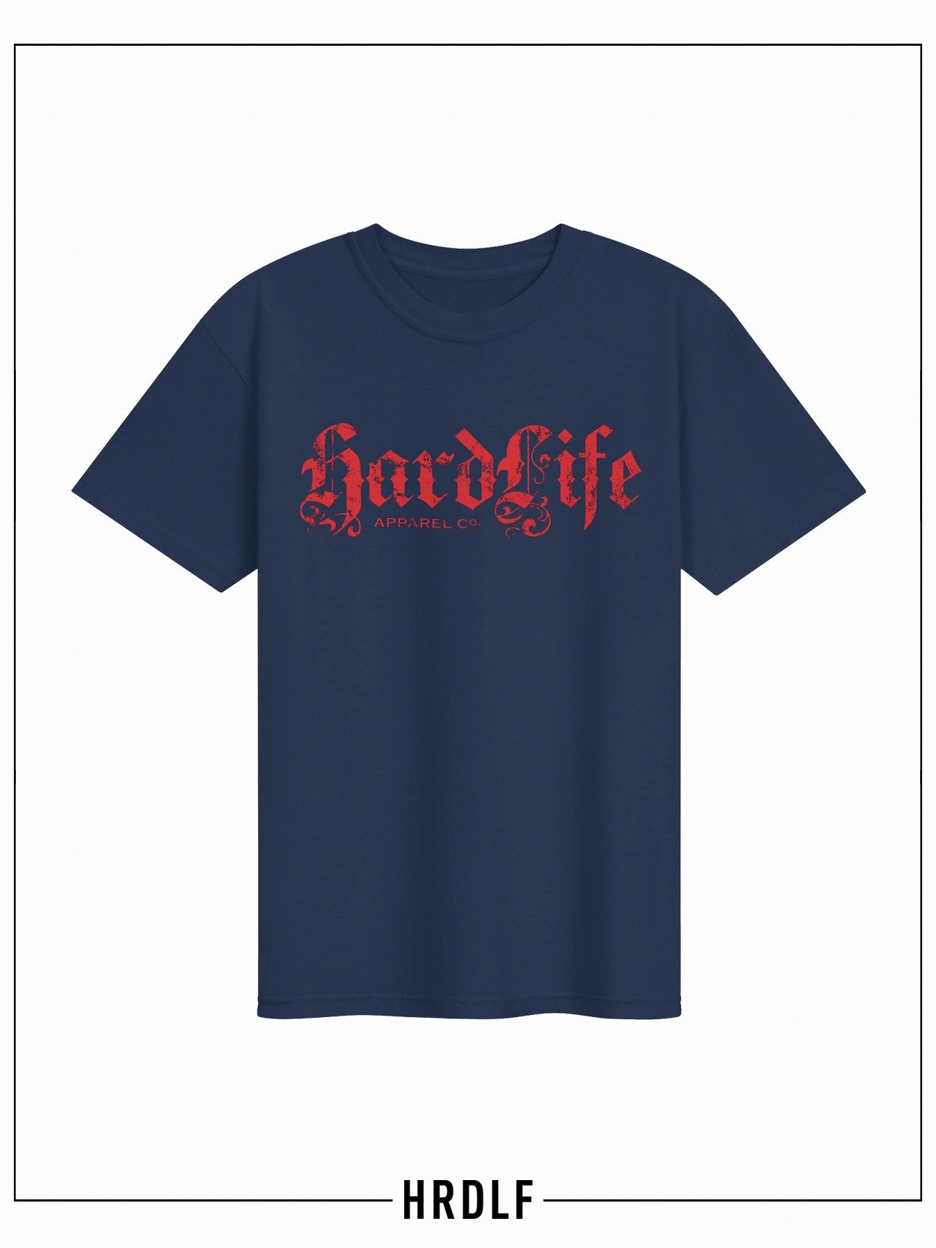 OG Logo - Distressed Red on Navy Tee product image (1)