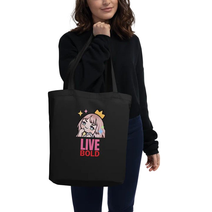 Lara Silverfox VTuber - Eco Bag Merch product image (2)