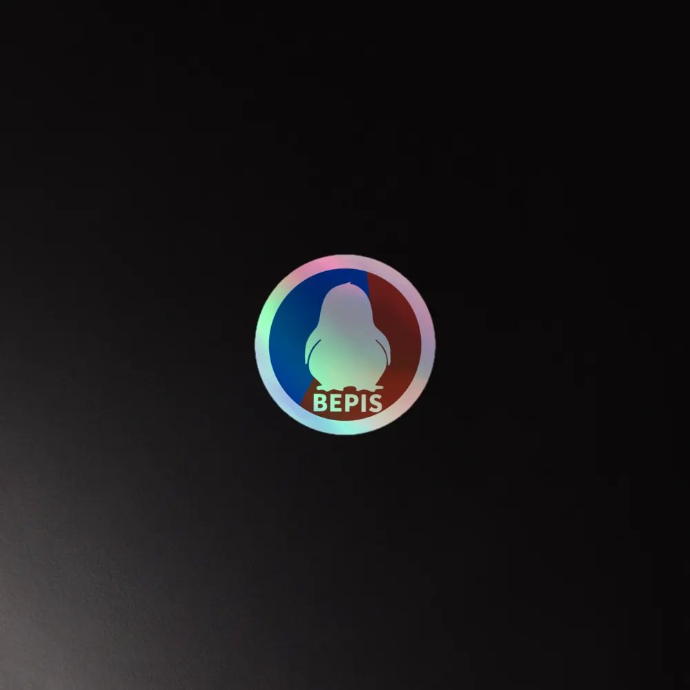 Bepis | Kiss-Cut Holographic Sticker Sheet product image (2)