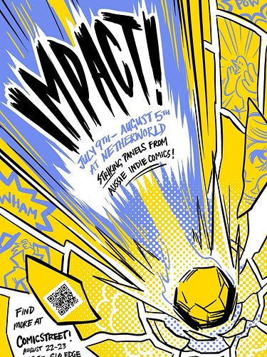 If you're in Brisbane tonight, go check out this show!!
I've got a Snuffles piece in it, and so do a bunch of other rad Aussi...