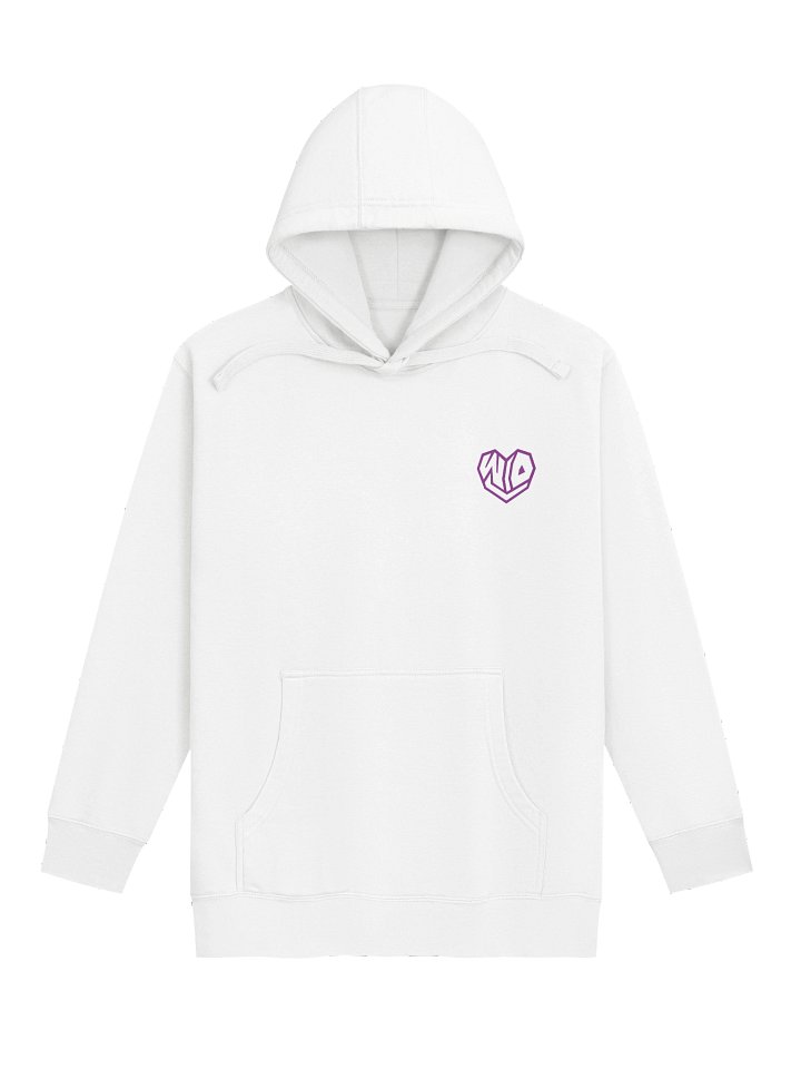 W/O U Gradient Pink/White Hoodie product image (1)