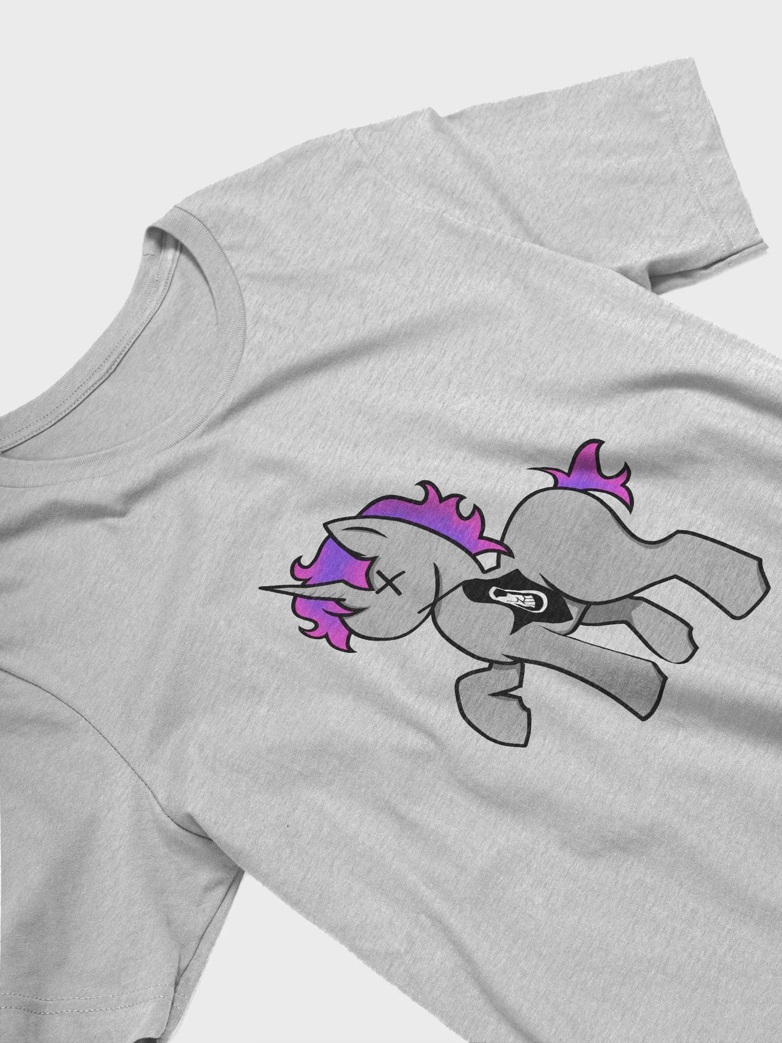 Unicorn + BLM logo flag T-Shirt product image (3)