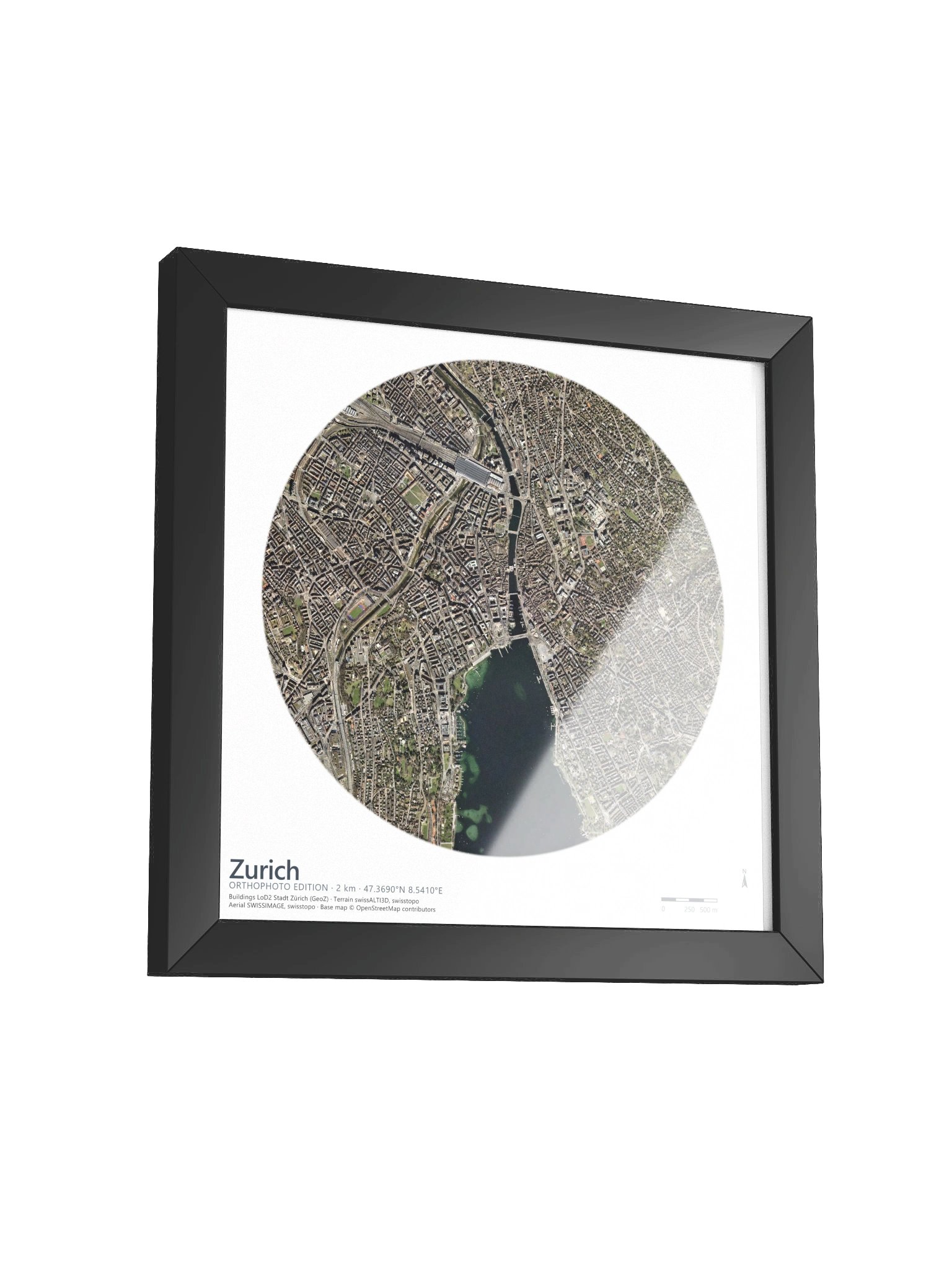 Zurich: 3D City Aerial Map product image (11)