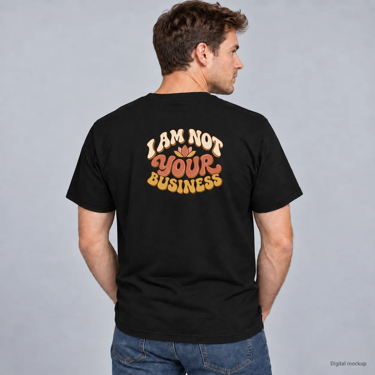 Lotus Awakening I Am Not Your Business T-Shirt product image (1)