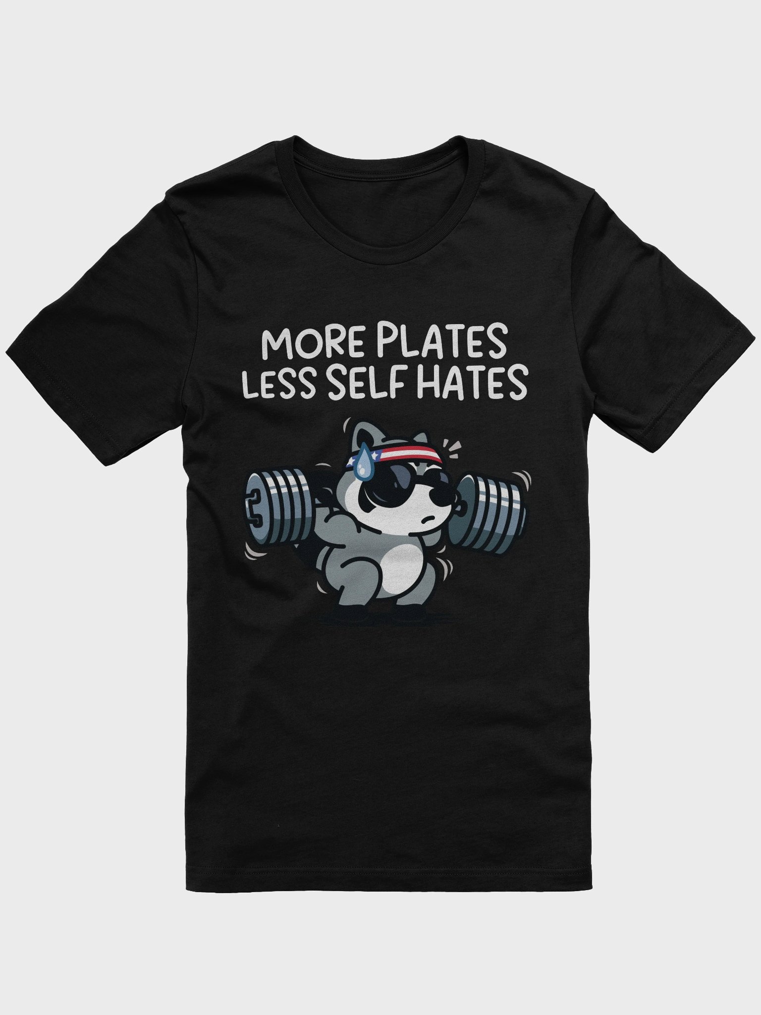 More Plates Athletic Tee product image (1)