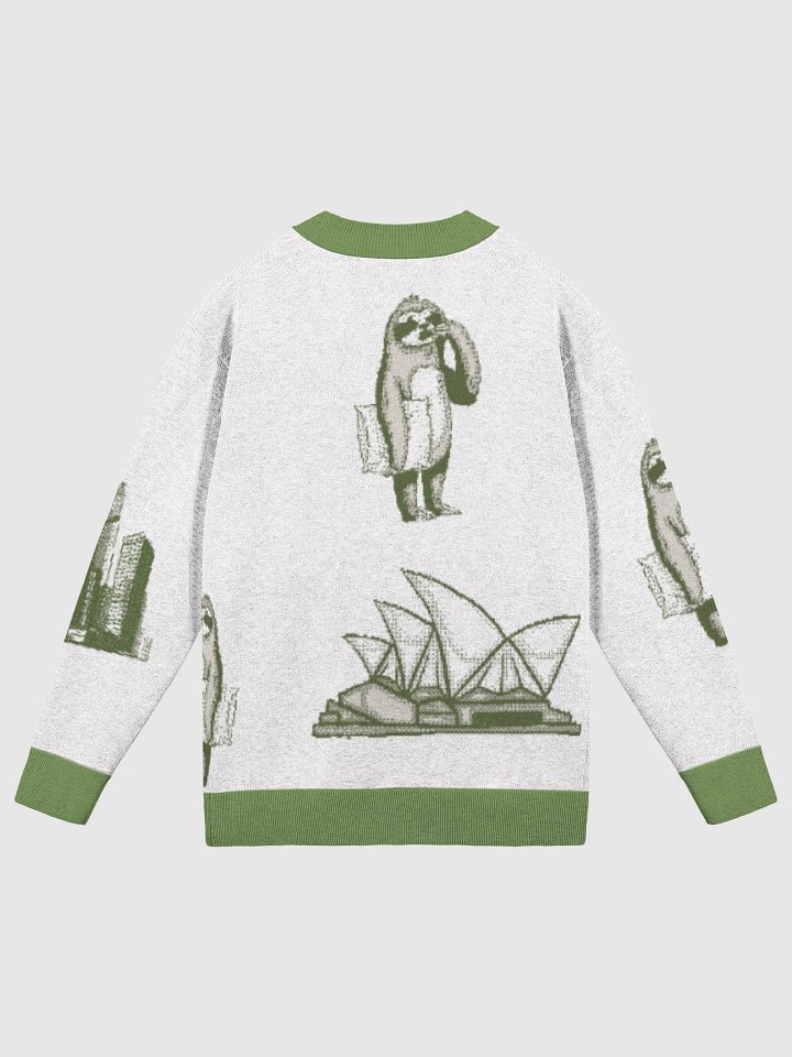 Urban Sloth Camo Knitted Cardigan product image (9)