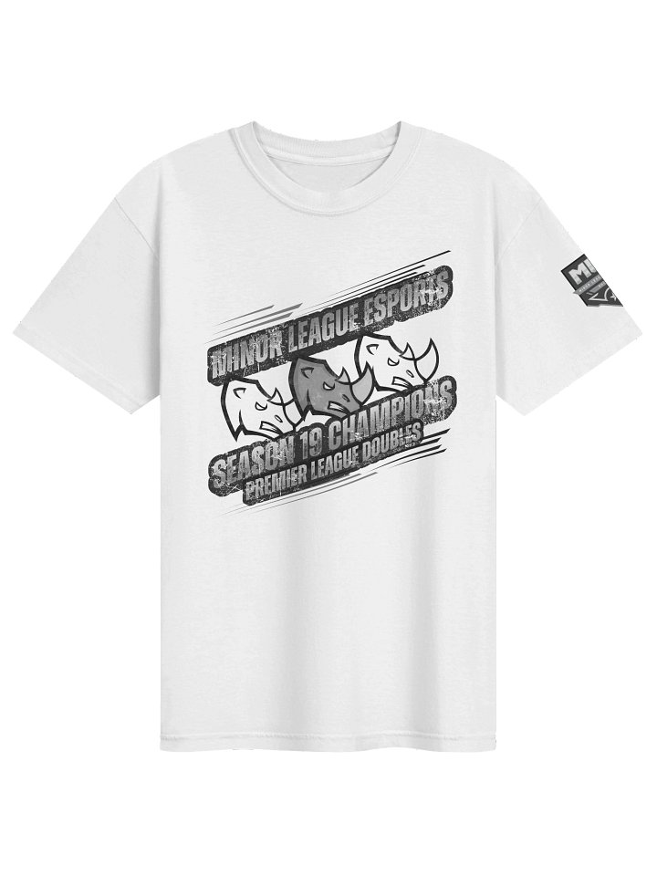 Rhinos Season 19 Champions T-Shirt (PL Doubles) product image (1)