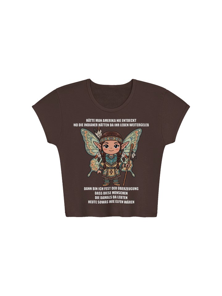 LA Apparel Womens Ribbed Baby Tee Crop Top product image (1)