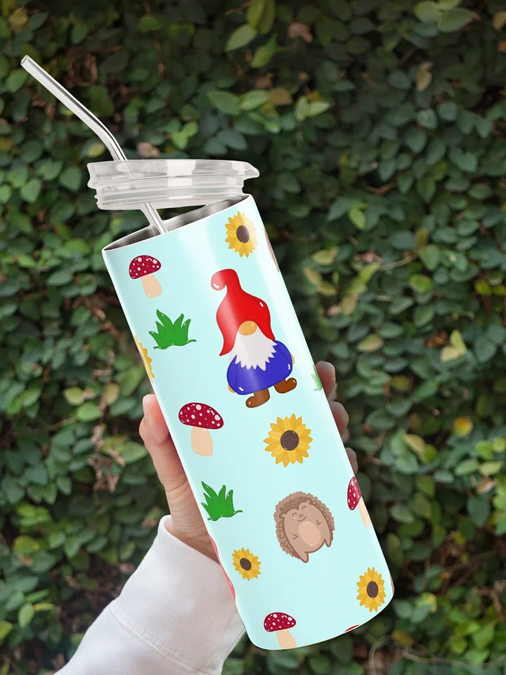 Gardening with my Gnomies Pattern Stainless Steel Tumbler product image (1)