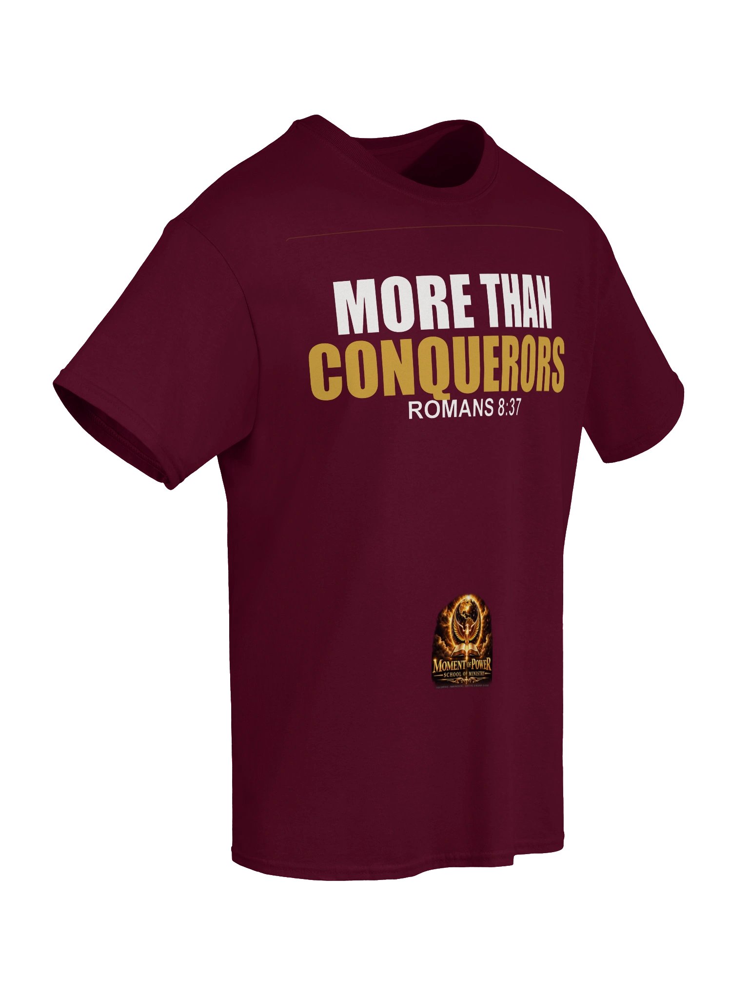 More Than Conquerors — Romans 8:37 Tee product image (116)