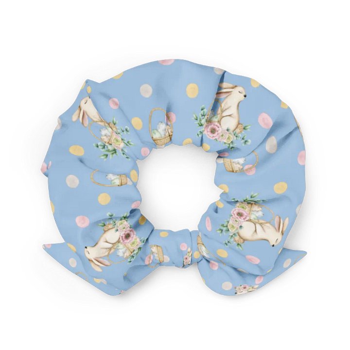 Easter Bunny Floral Scrunchie product image (2)