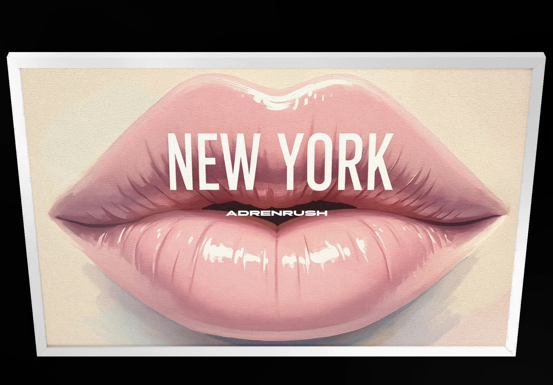 New York Kiss (2026) – AdrenRush 24"x36" Collectible Art product image (4)