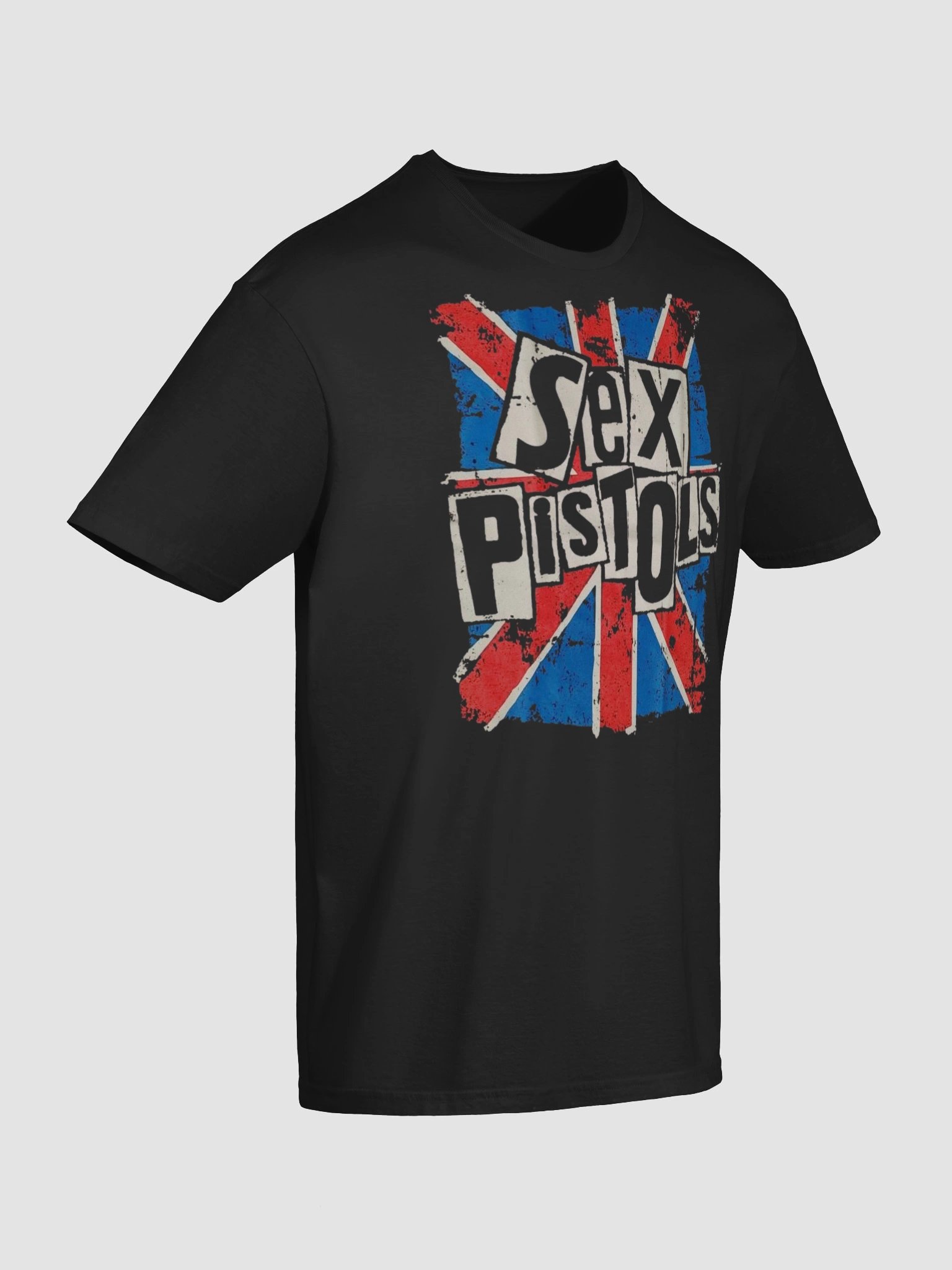 Sex Pistols T-Shirt Union Jack Distressed Vintage 1977 | Johnny Rotten Sid Vicious Punk Rock Graphic Tee | Never Mind The Bollocks Collector Shirt product image (8)