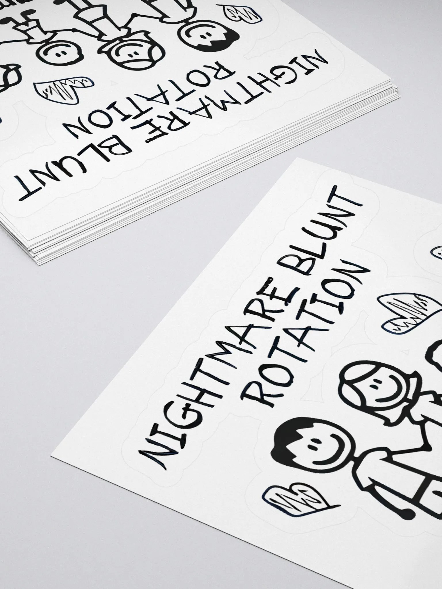 Nightmare Blunt Rotation My Family Sticker product image (4)
