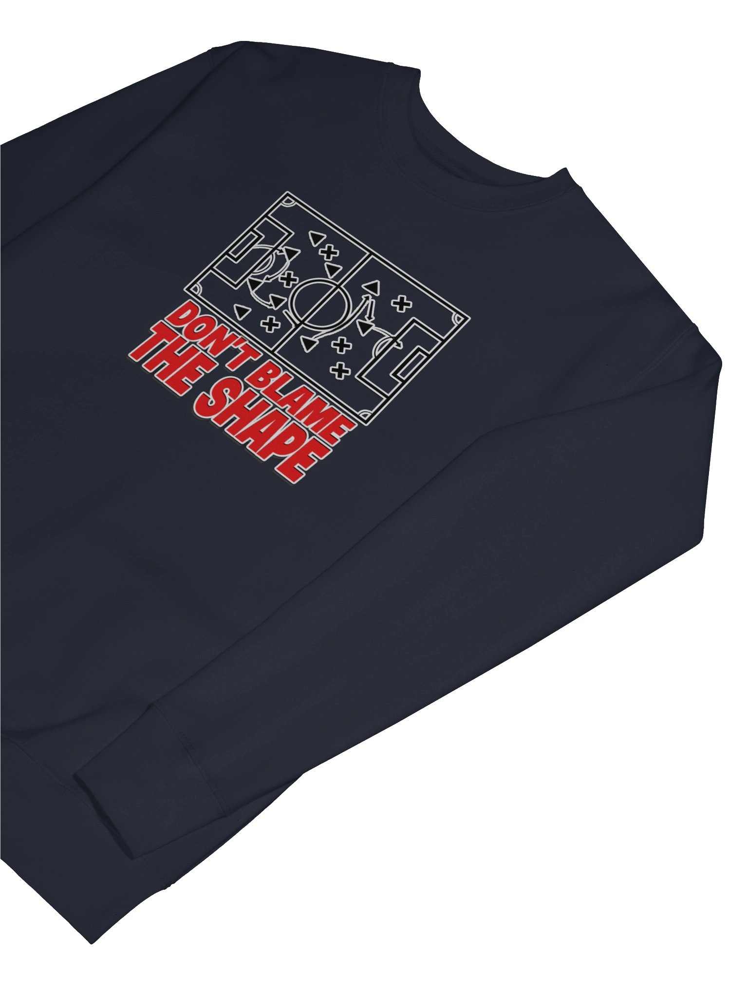 Cotton Heritage Premium Don't Blame The Shape Sweatshirt product image (9)