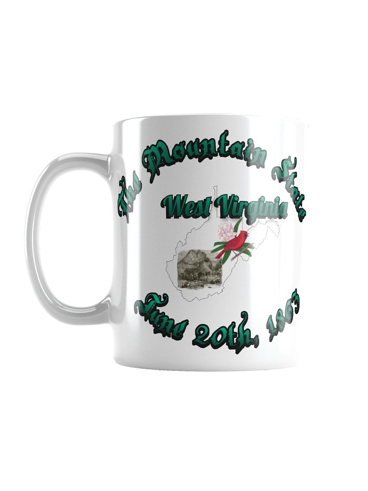 West Virginia - USA State White Mug product image (2)