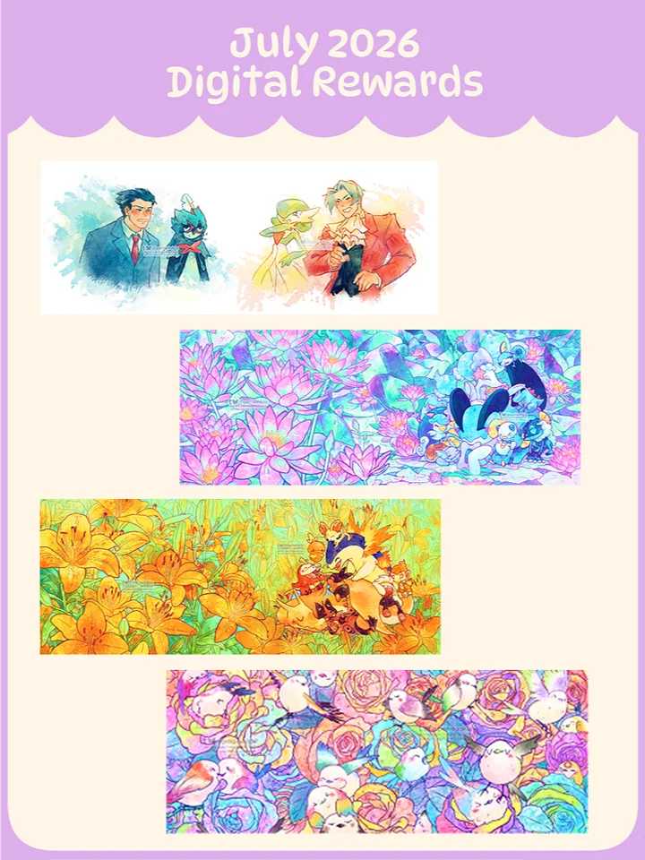 Digital Artwork Bundle n.7 - JULY '26 product image (1)