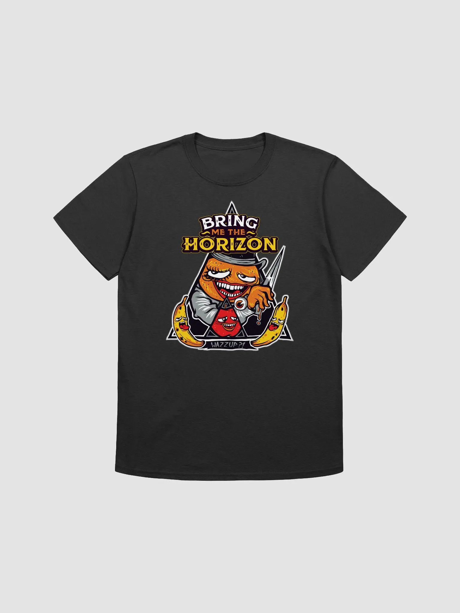 Mischievous Orange Cartoon T-Shirt product image (1)