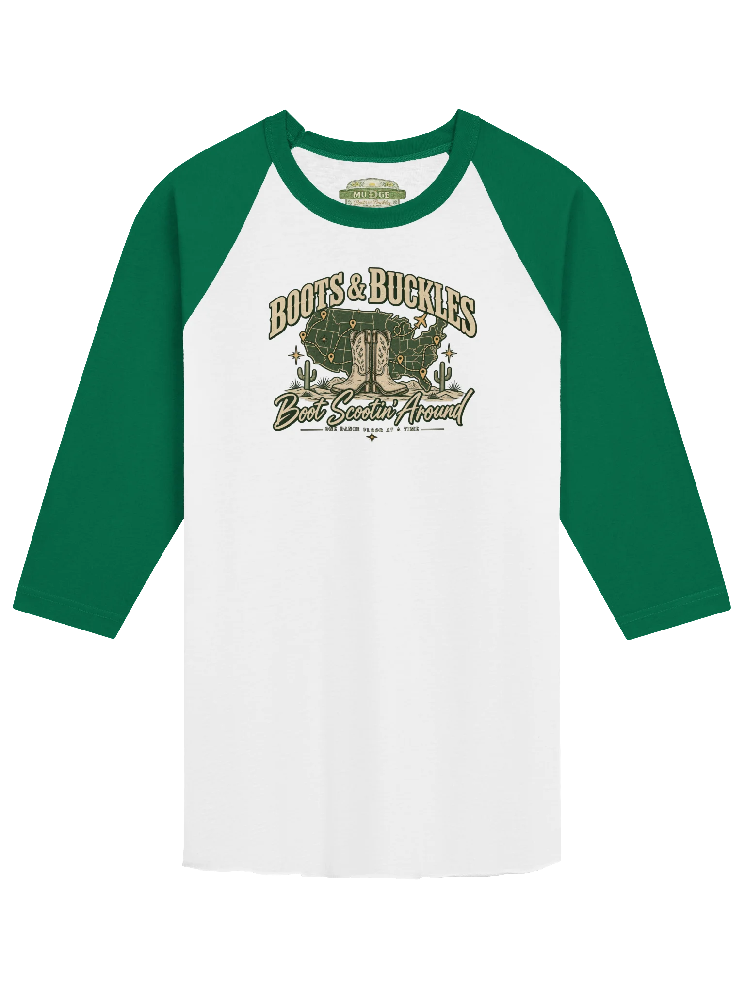 Boot Scootin’ Around Baseball Tee 🤠 product image (1)