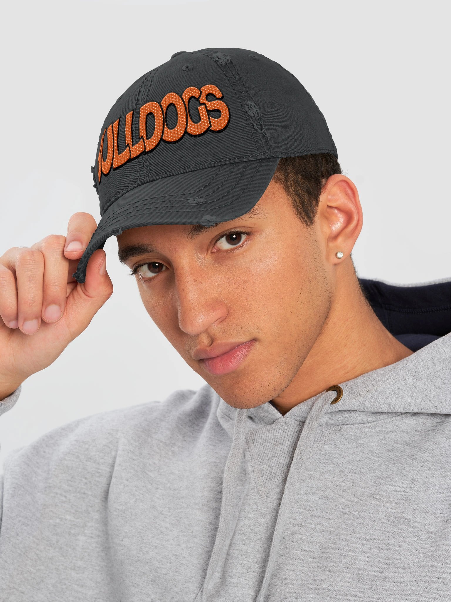 Bulldogs Distressed Collegiate Hat product image (14)