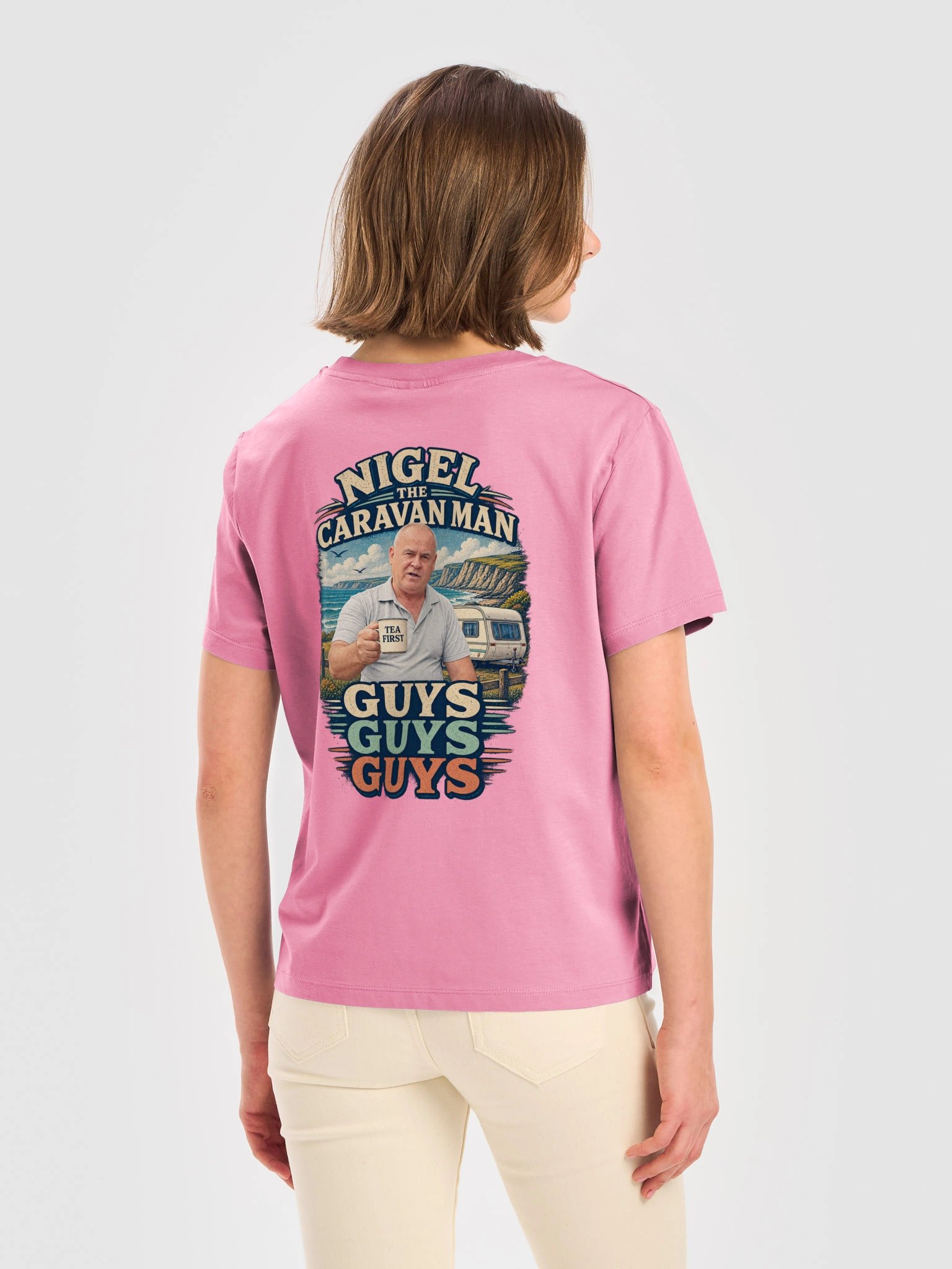 Guys Guys Guys | Women’s Pink Tee product image (7)