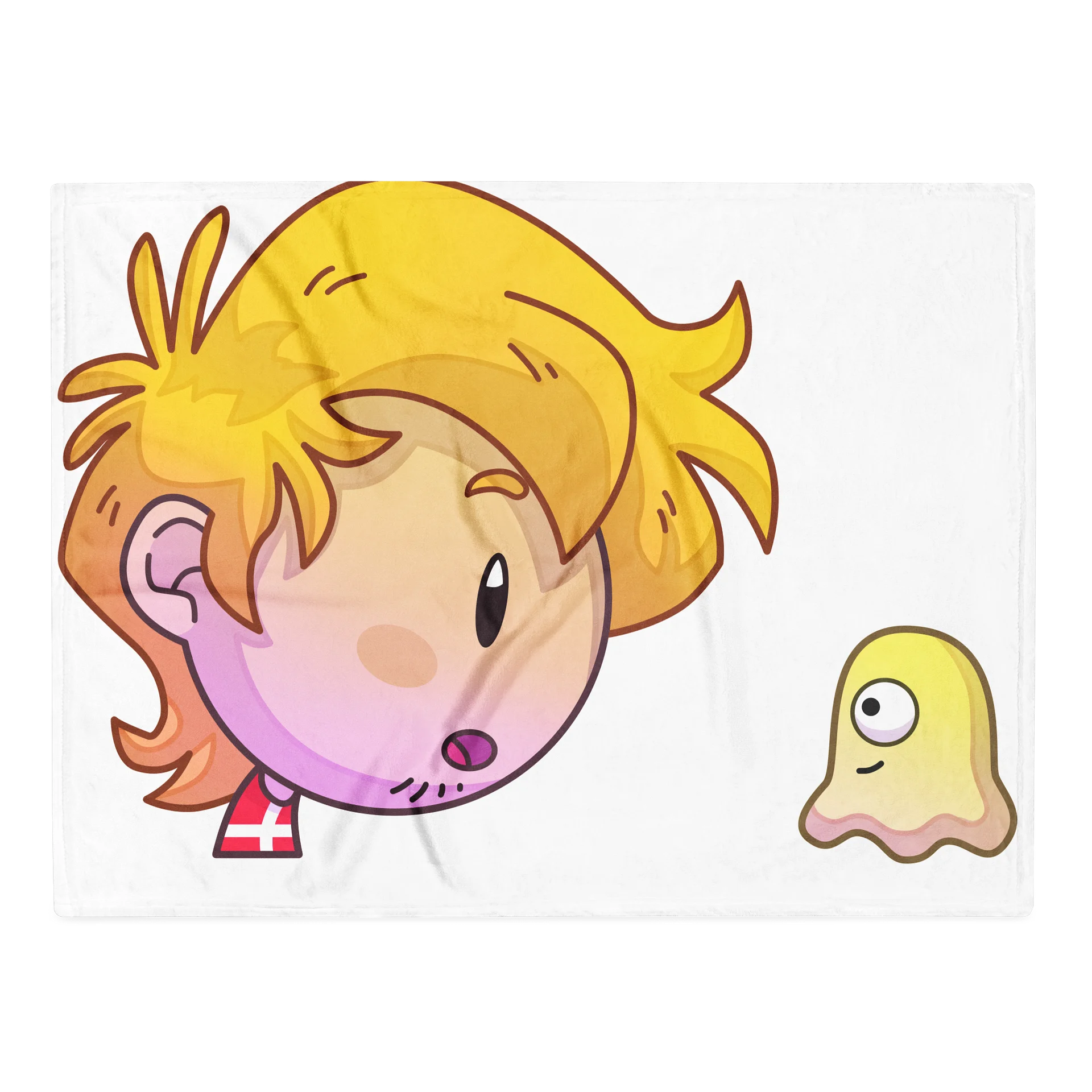 Denmark and Beer Ghost Throw Blanket product image (1)