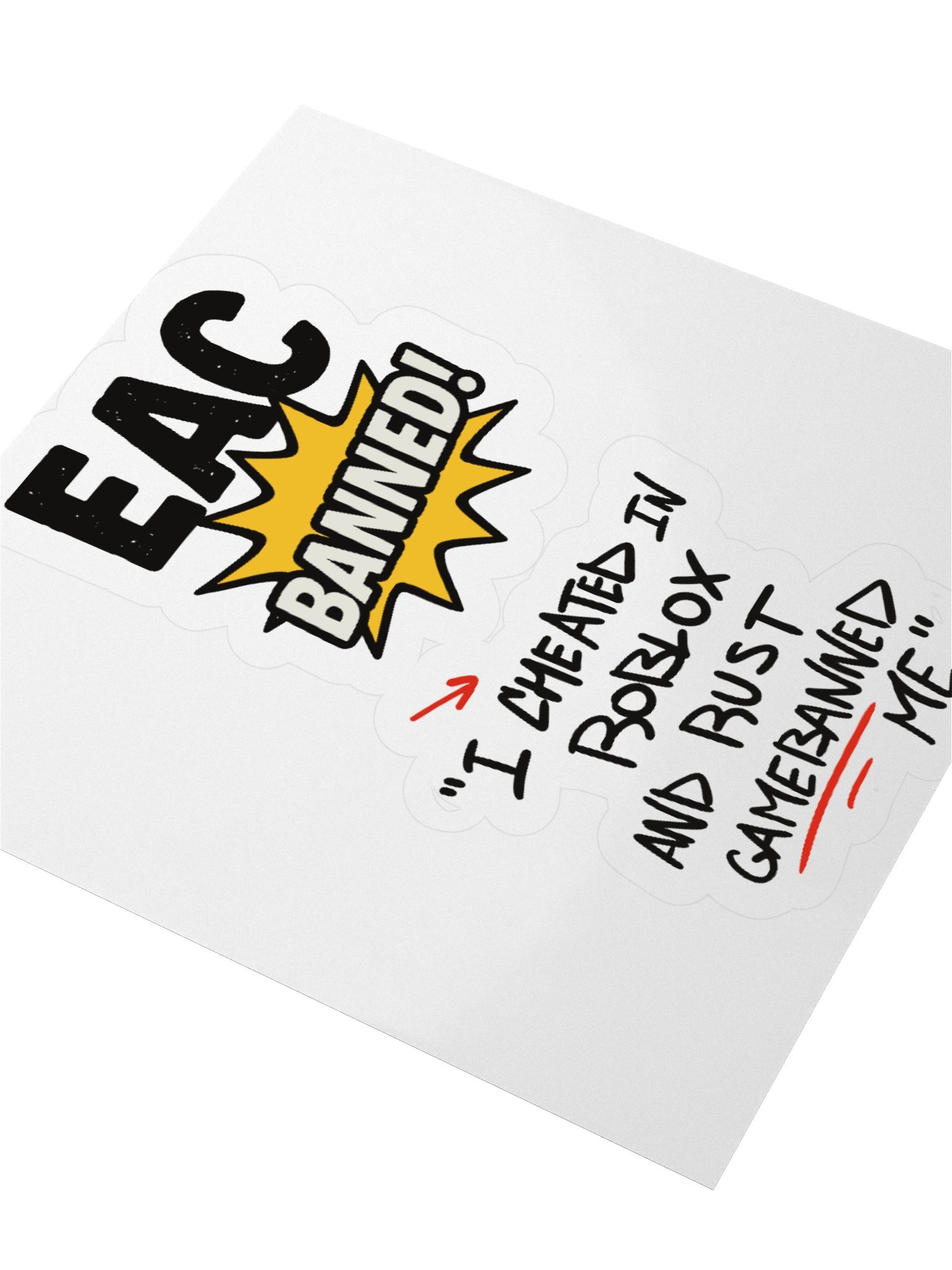 EAC Banned Sticker product image (3)