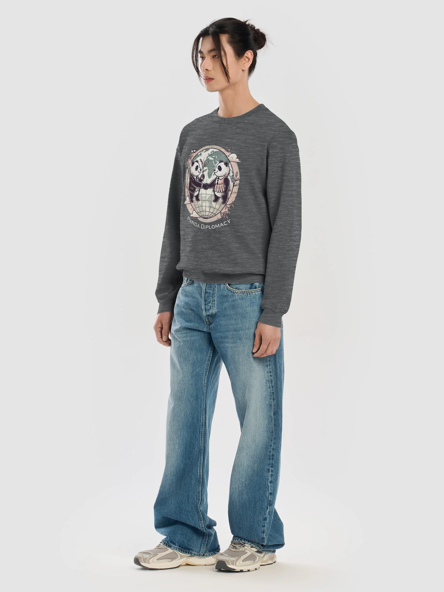 Panda Diplomacy Crew (Dark Colors) product image (3)
