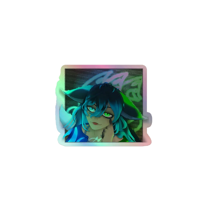 Blep Boke - Holographic Sticker product image (1)