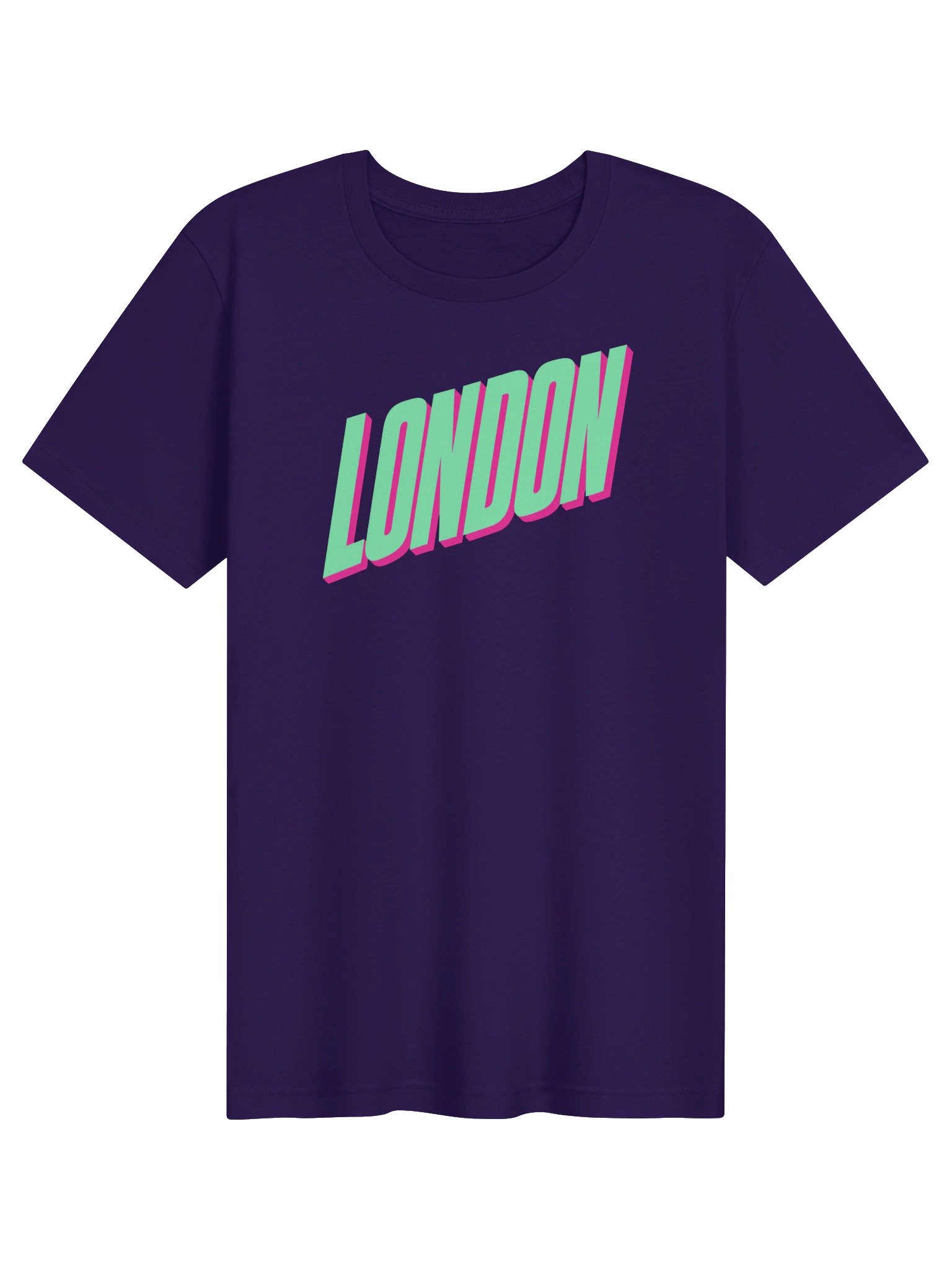 London Neon 3D Graphic Tee product image (1)